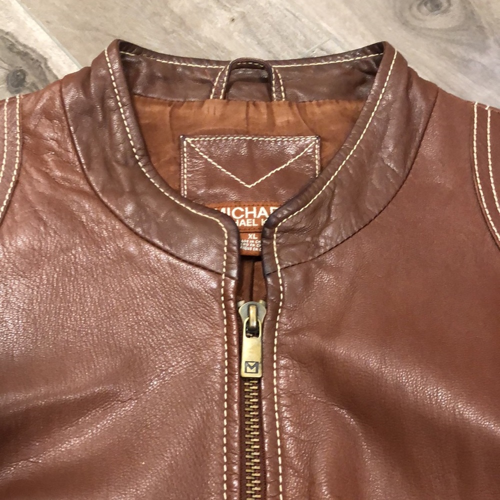 🔥🔥Michael Michael Kors leather jacket - Picture 14 of 15
